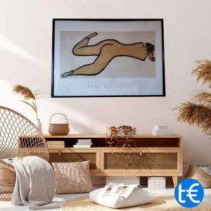 Cuadro Vintage Sanyu Recycling Nude
